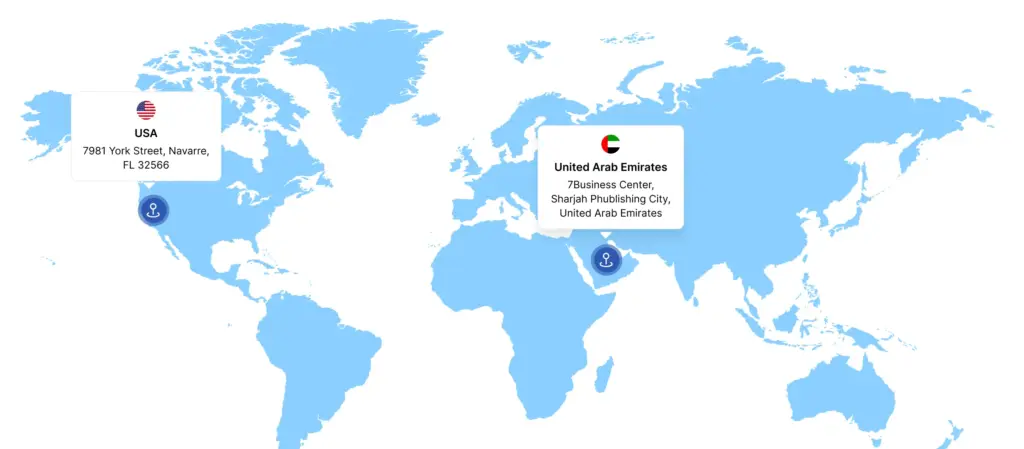 contact us map